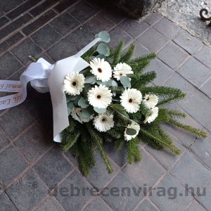 Sírcsokor gerbera