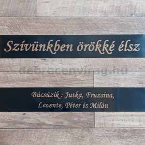 Szalag fekete