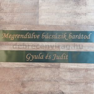 Szalag zöld