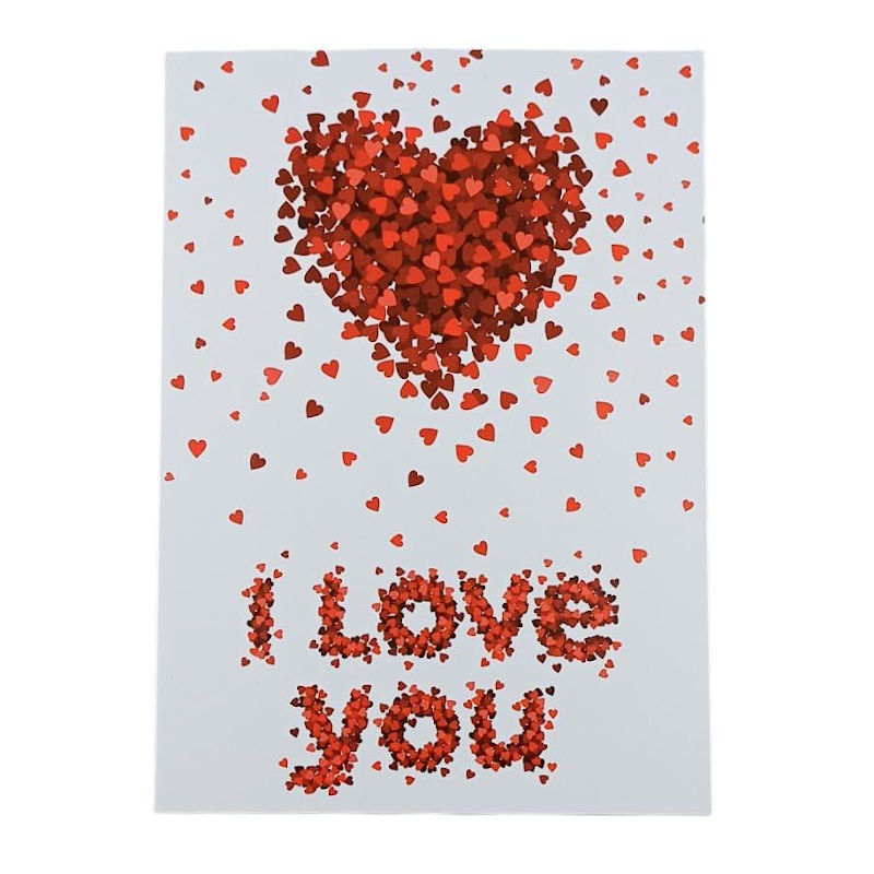 I love you szives kártya