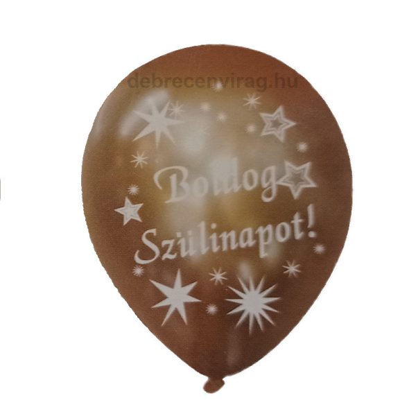 'Boldog Szülinapot!' arany lufi